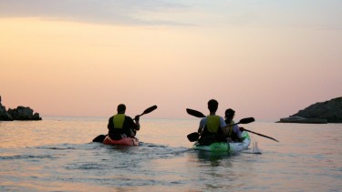 Kayak adventure tour in the Blue Caves of Zakynthos