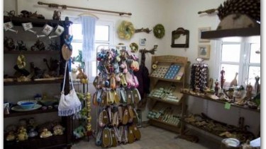 Shop of traditional artifacts and clothing